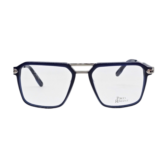 Porta Romana Midnight Blue Glasses with Orange Case main image 8